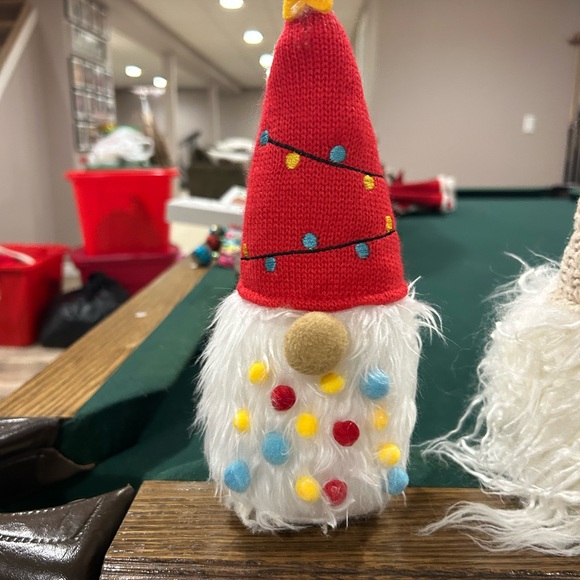 Holiday Christmas Gnome Decorations Lot Bundle of 7 GUC - Picture 2 of 6